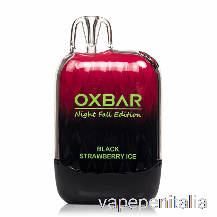 Vape Italia Oxbar G8000 Ghiaccio Fragola Nero Usa E Getta